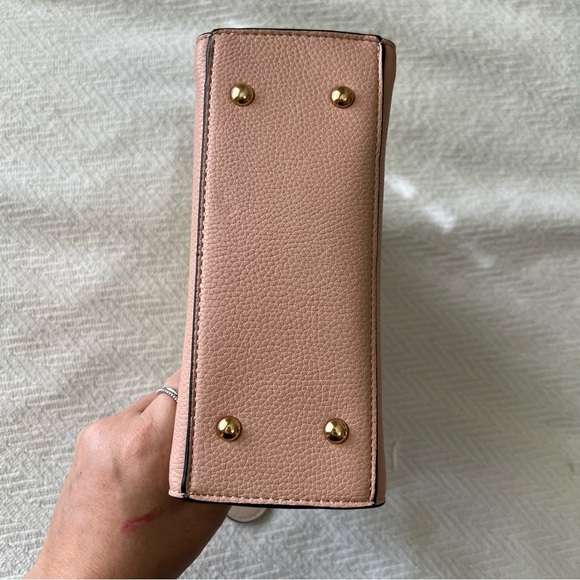 Dune London Tweed Pink/Cream Satchel - Picture 5 of 12